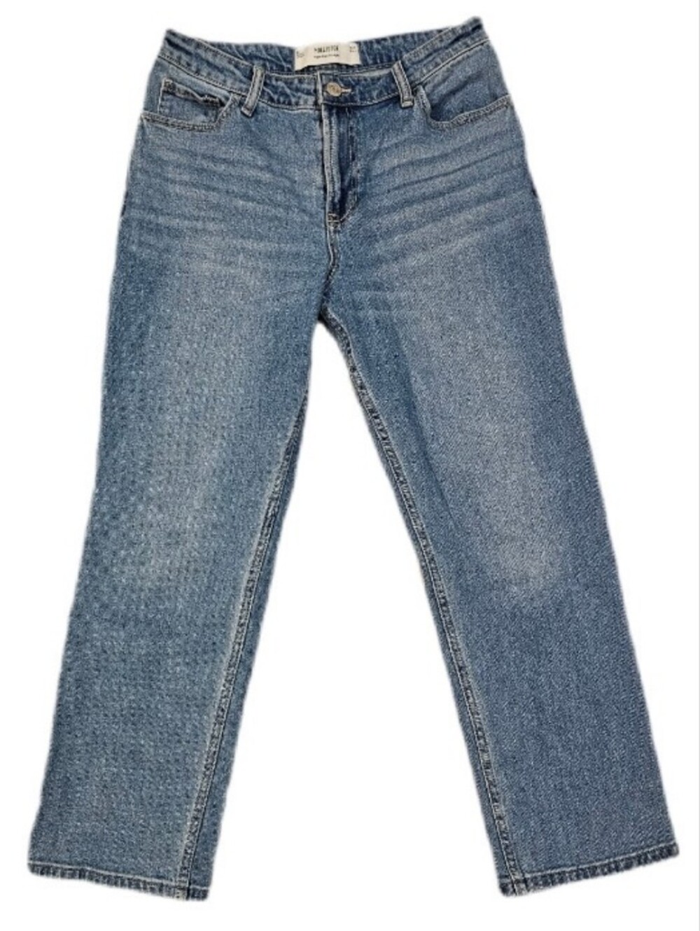 Hollister High Rise Straight Jeans 8S